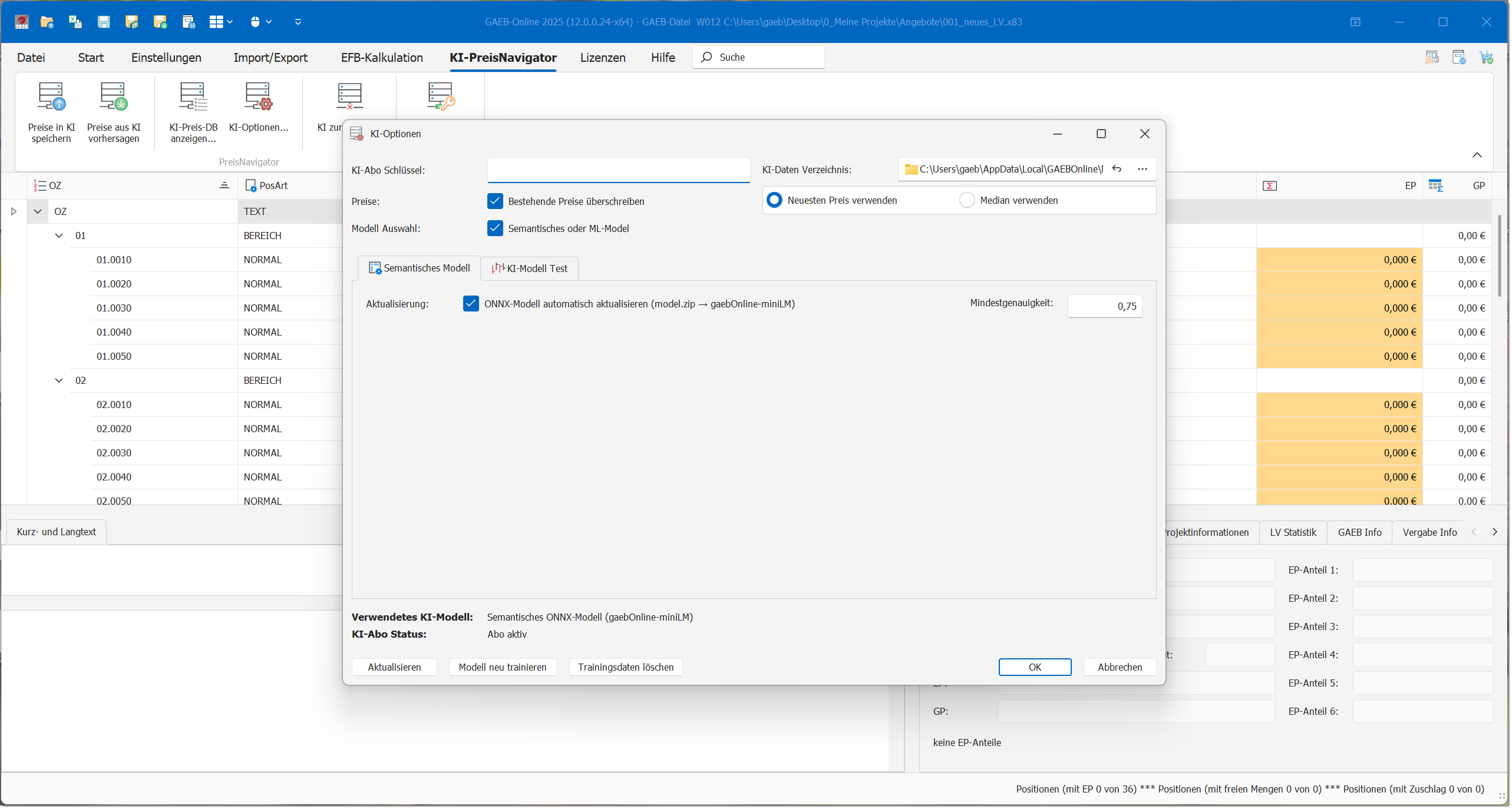 GAEB-KI-PreisNavigator